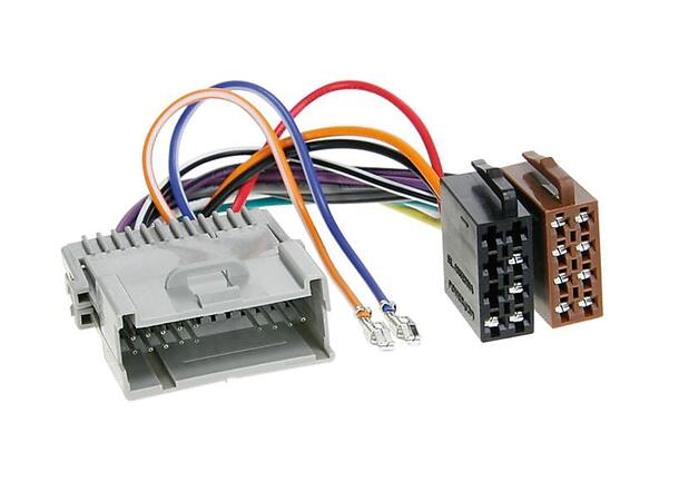 ISO-adapter, Chevrolet Hummer H3 GMC GM 1998-2008 Samme som BHA2003 med ISO 